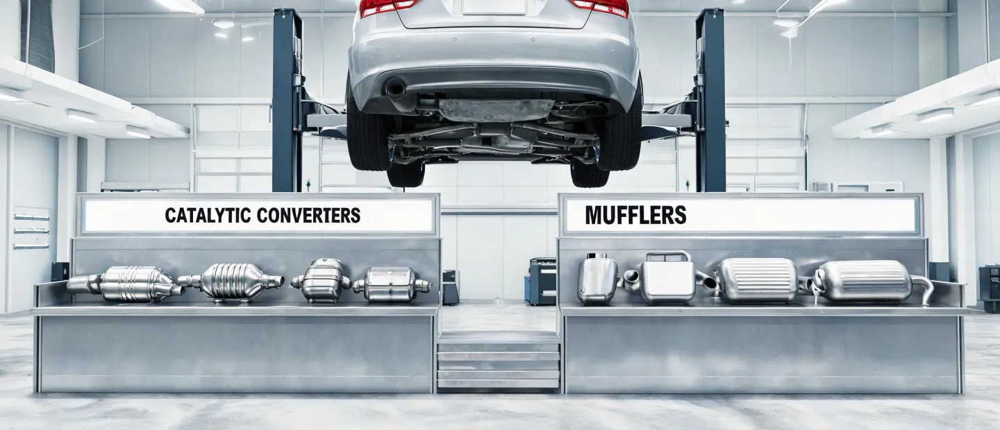 Magnaflow exhaust components across service applications